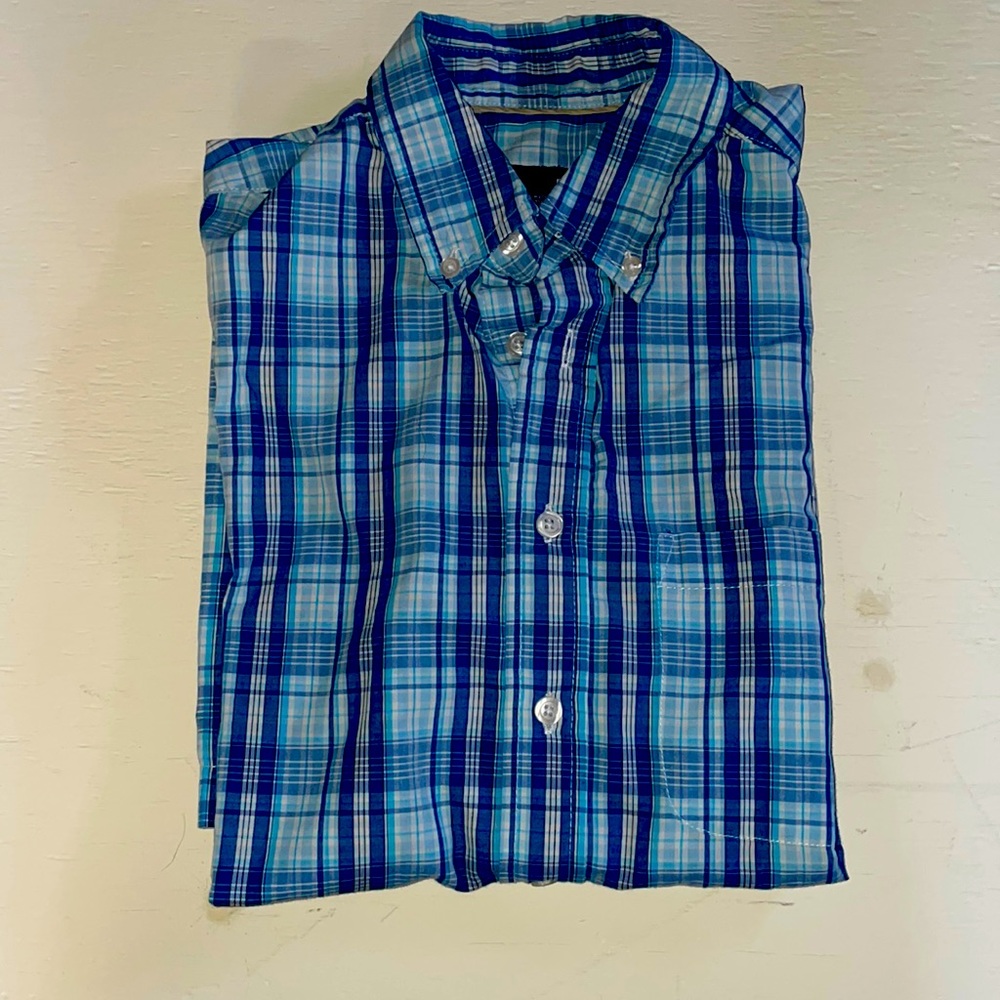 EDITIONS, small, blue flannel